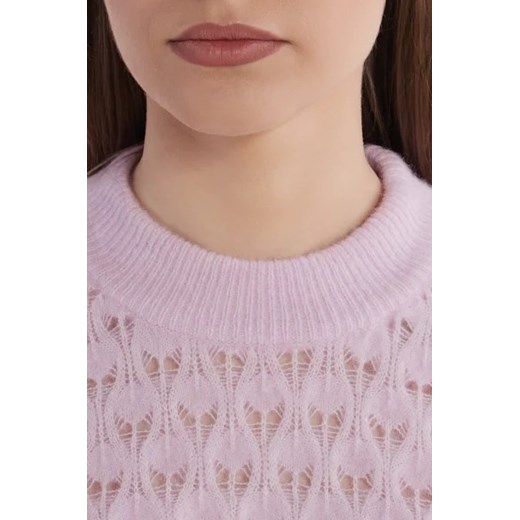 Sweter damski Samsøe & fioletowy