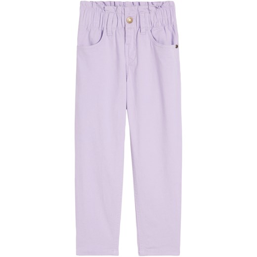 Spodnie twillowe dziewczęce z gumką ze sklepu bonprix w kategorii Spodnie dziewczęce - zdjęcie 170742245