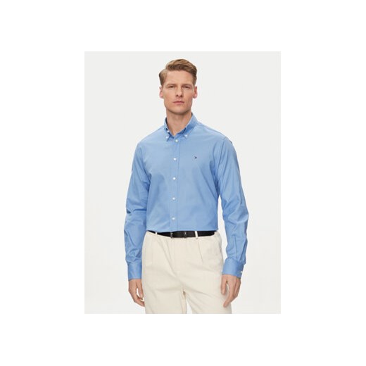 Tommy Hilfiger Koszula MW0MW29969 Niebieski Regular Fit ze sklepu MODIVO w kategorii Koszule męskie - zdjęcie 170744119
