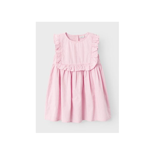 NAME IT Sukienka letnia Delana 13227285 Różowy Regular Fit ze sklepu MODIVO w kategorii Sukienki niemowlęce - zdjęcie 170745017