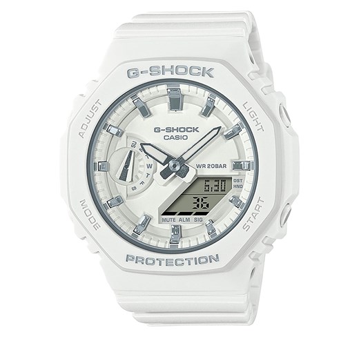 Zegarek G-Shock GMA-S2100-7AER White/White ze sklepu eobuwie.pl w kategorii Zegarki - zdjęcie 170749189