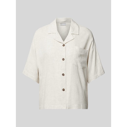 Bluzka z nakładaną kieszenią na piersi model ‘Atel’ ze sklepu Peek&Cloppenburg  w kategorii Koszule damskie - zdjęcie 170749359
