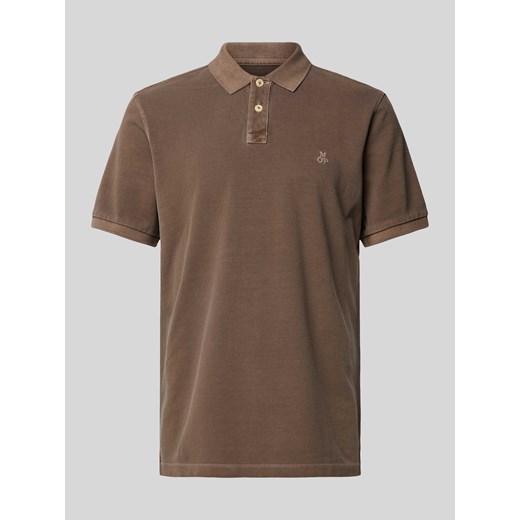 Koszulka polo z detalem z logo ze sklepu Peek&Cloppenburg  w kategorii T-shirty męskie - zdjęcie 170749427