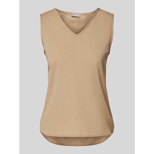 Top bluzkowy z dekoltem w serek model ‘Maddie’ ze sklepu Peek&Cloppenburg  w kategorii Bluzki damskie - zdjęcie 170749497
