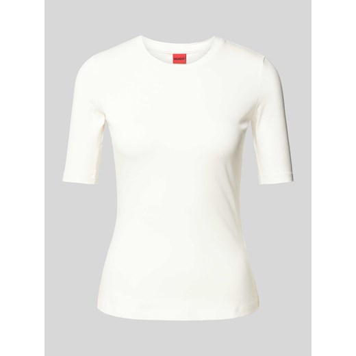T-shirt w jednolitym kolorze model ‘Darnelia’ ze sklepu Peek&Cloppenburg  w kategorii Bluzki damskie - zdjęcie 170749598