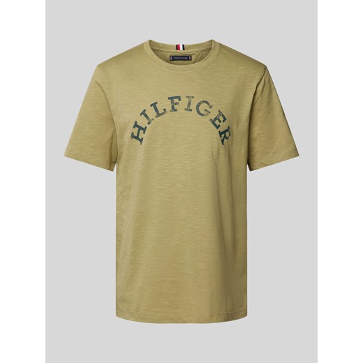 T-shirt z nadrukiem z logo ze sklepu Peek&Cloppenburg  w kategorii T-shirty męskie - zdjęcie 170749737