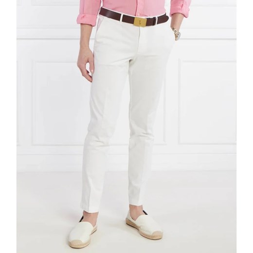 BOSS BLACK Spodnie chino Kaito1 | Slim Fit | stretch ze sklepu Gomez Fashion Store w kategorii Spodnie męskie - zdjęcie 170751626