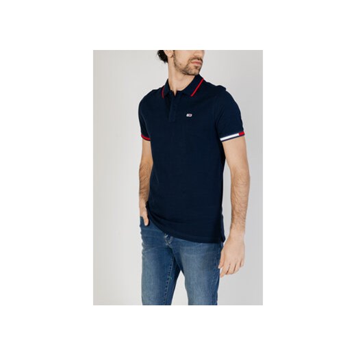 T-shirt męski Tommy Jeans casualowy z krótkim rękawem