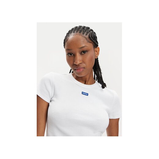 Hugo T-Shirt Baby 50510749 Biały Slim Fit S MODIVO