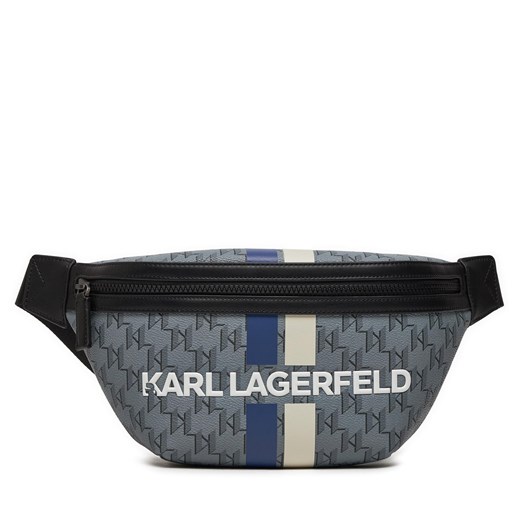 Saszetka nerka KARL LAGERFELD 241M3055 Grey Karl Lagerfeld one size eobuwie.pl