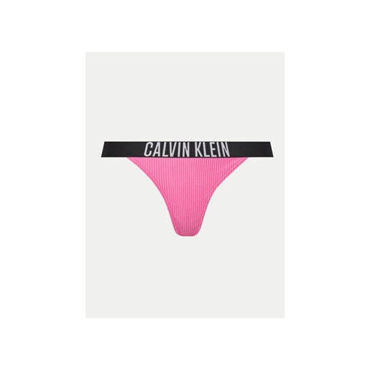 Calvin Klein Swimwear Dół od bikini KW0KW02392 Różowy S MODIVO