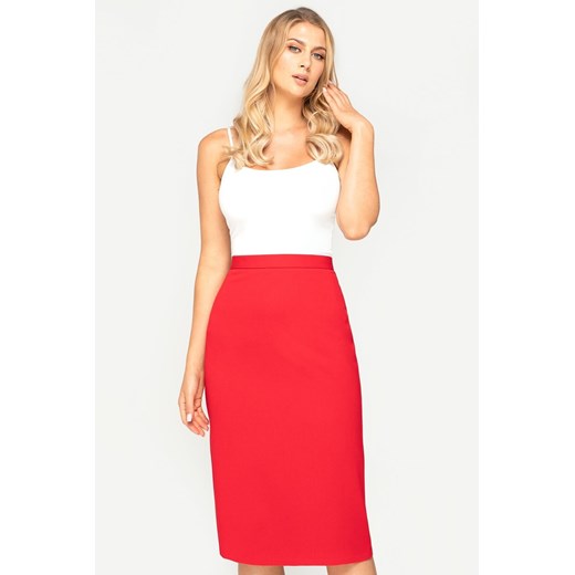 Spódnica czerwona 70 cm ze sklepu Tomasz Sar w kategorii Spódnice - zdjęcie 170754755