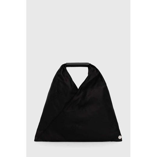 MM6 Maison Margiela torebka Handbag kolor czarny SB6WD0013 ze sklepu PRM w kategorii Torebki worki - zdjęcie 170769498