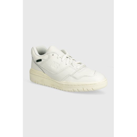 New Balance sneakersy skórzane kolor biały BB550PWT ze sklepu PRM w kategorii Buty sportowe męskie - zdjęcie 170769938