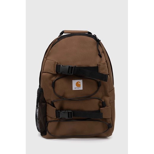 Carhartt WIP plecak Kickflip Backpack kolor brązowy duży gładki I031468.1ZDXX ze sklepu PRM w kategorii Plecaki - zdjęcie 170770108