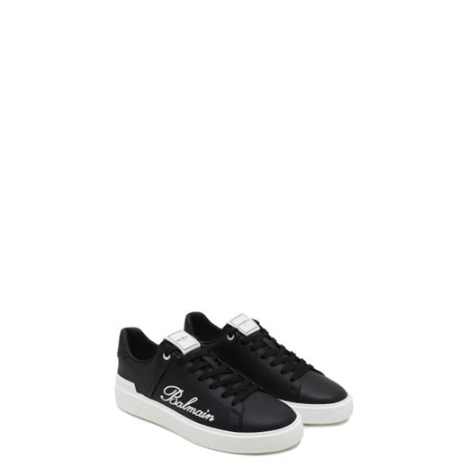 Balmain Skórzane sneakersy B-COURT-CUIR&SIGNATURE 41 Gomez Fashion Store