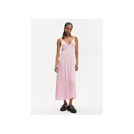 Hugo Sukienka codzienna Kelari-1 50510935 Różowy Relaxed Fit ze sklepu MODIVO w kategorii Sukienki - zdjęcie 170771497