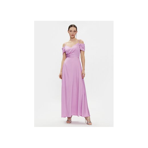 Rinascimento Sukienka wieczorowa CFC0117556003 Fioletowy Regular Fit ze sklepu MODIVO w kategorii Sukienki - zdjęcie 170771578
