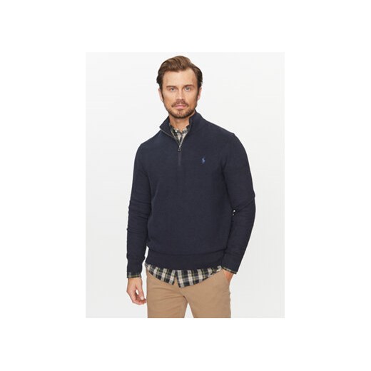 Polo Ralph Lauren Sweter 710932304001 Granatowy Regular Fit Polo Ralph Lauren M okazyjna cena MODIVO
