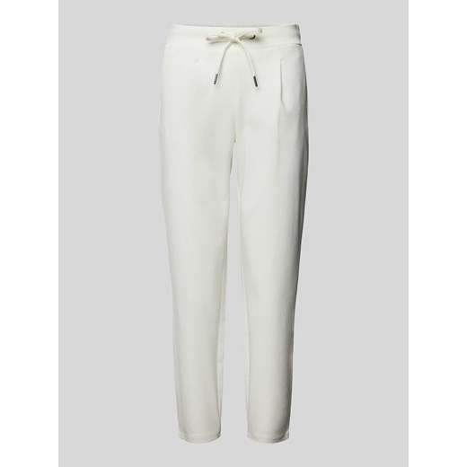 Spodnie materiałowe o skróconym kroju tapered fit model ‘RIZET’ ze sklepu Peek&Cloppenburg  w kategorii Spodnie damskie - zdjęcie 170771957