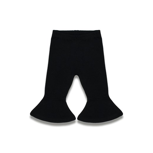 Legginsy dzwony dla dziewczynki czarne ze sklepu 5.10.15 w kategorii Spodnie dziewczęce - zdjęcie 170772669