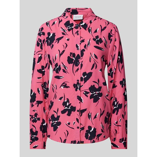 Bluzka z kwiatowym nadrukiem ze sklepu Peek&Cloppenburg  w kategorii Koszule damskie - zdjęcie 170778569