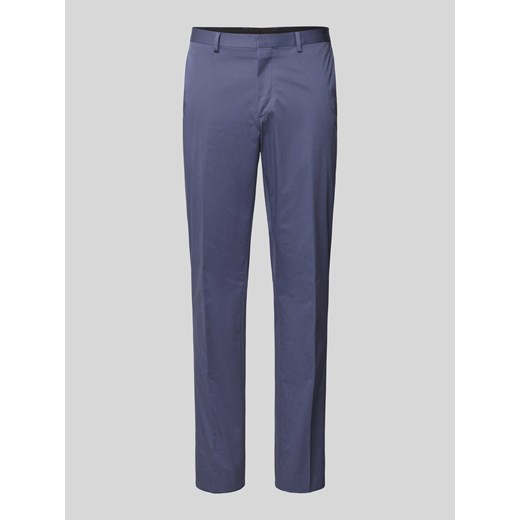 Spodnie garniturowe w jednolitym kolorze model ‘Hesten’ ze sklepu Peek&Cloppenburg  w kategorii Spodnie męskie - zdjęcie 170778699