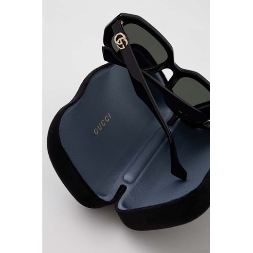 Gucci okulary przeciwsłoneczne damskie kolor czarny Gucci 54 ANSWEAR.com