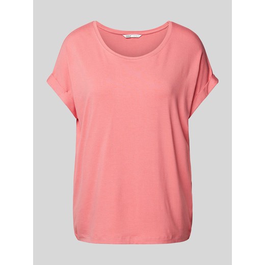 T-shirt z okrągłym dekoltem model ‘MOSTER’ ze sklepu Peek&Cloppenburg  w kategorii Bluzki damskie - zdjęcie 170781837