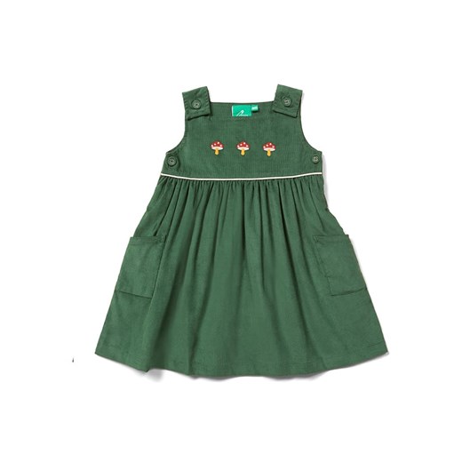 Sukienka dziewczęca Little Green Radicals z aplikacją 