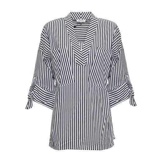 Calvin Klein Bluzka w kolorze biało-czarnym ze sklepu Limango Polska w kategorii Bluzki damskie - zdjęcie 170782496