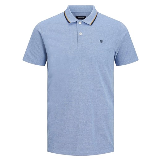 Jack & Jones Koszulka polo "Paulos" w kolorze błękitnym Jack & Jones XL wyprzedaż Limango Polska