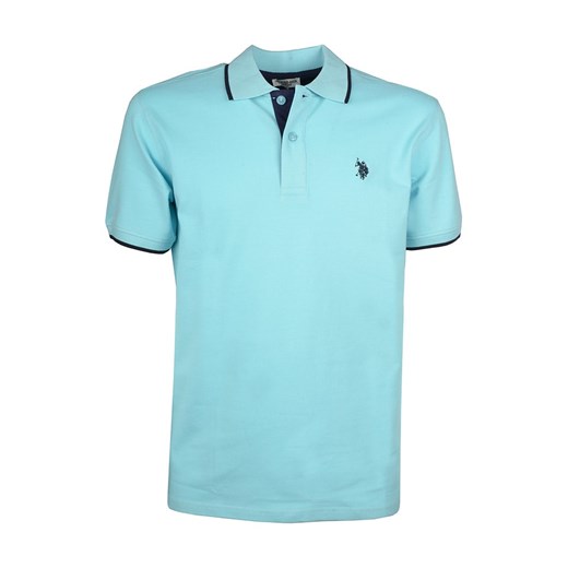 U.S. Polo Assn. Koszulka polo w kolorze turkusowym ze sklepu Limango Polska w kategorii T-shirty męskie - zdjęcie 170782716