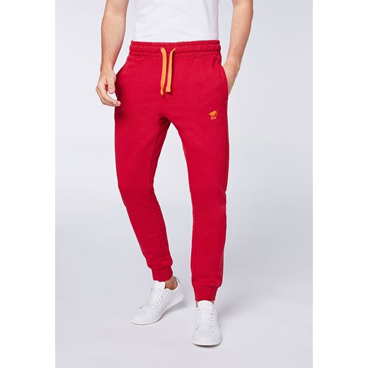 Polo Sylt Spodnie dresowe w kolorze czerwonym ze sklepu Limango Polska w kategorii Spodnie męskie - zdjęcie 170783147