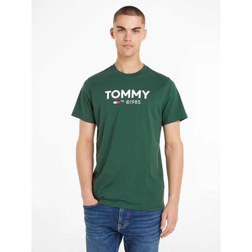 T-shirt męski zielony Tommy Jeans 