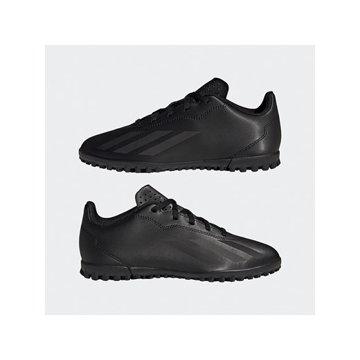 adidas Buty &quot;X CRAZYFAST.4 TF&quot; w kolorze czarnym do piłki nożnej ze sklepu Limango Polska w kategorii Buty sportowe dziecięce - zdjęcie 170784276