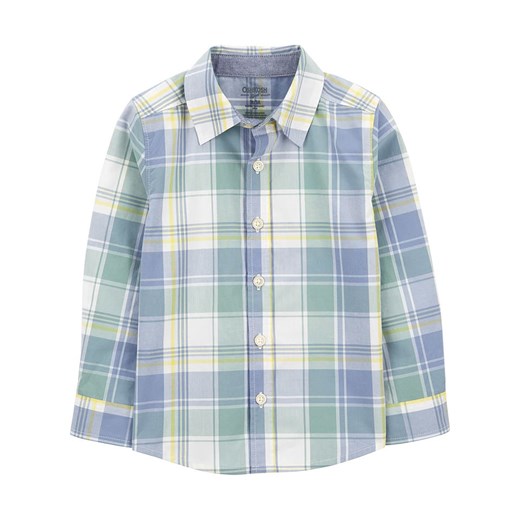 OshKosh Koszula w kolorze błękitno-zielonym ze sklepu Limango Polska w kategorii Koszule chłopięce - zdjęcie 170785067