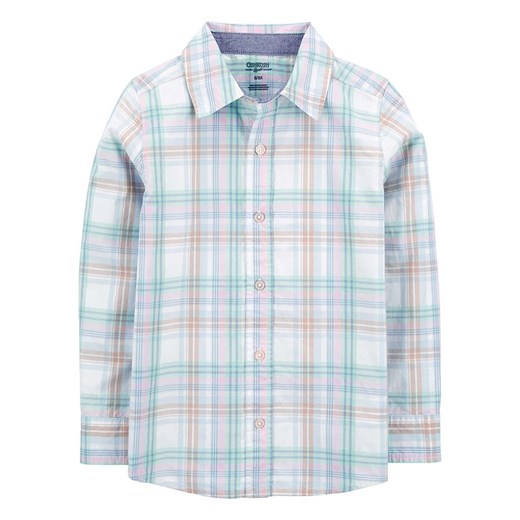 OshKosh Koszula w kolorze jasnobrązowo-zielonym ze sklepu Limango Polska w kategorii Koszule chłopięce - zdjęcie 170785127