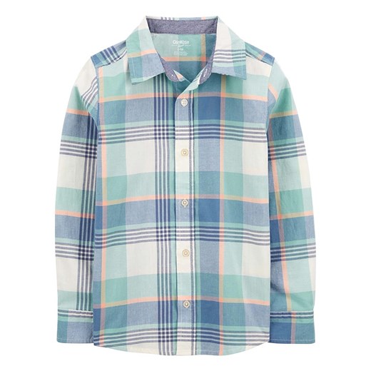 OshKosh Koszula w kolorze zielono-niebieskim ze sklepu Limango Polska w kategorii Koszule chłopięce - zdjęcie 170785128