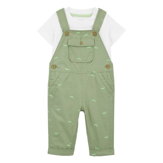 carter&apos;s 2-częściowy zestaw w kolorze biało-zielonym ze sklepu Limango Polska w kategorii Komplety niemowlęce - zdjęcie 170785236