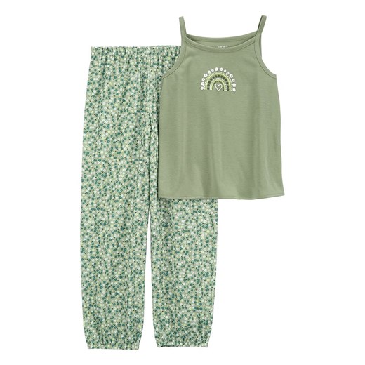 carter&apos;s Piżama w kolorze zielonym ze sklepu Limango Polska w kategorii Piżamy dziecięce - zdjęcie 170785286
