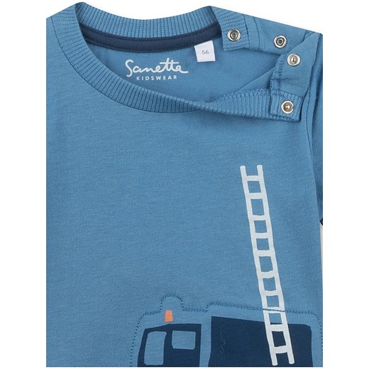 Sanetta Kidswear Koszulka w kolorze niebieskim 86 Limango Polska okazyjna cena