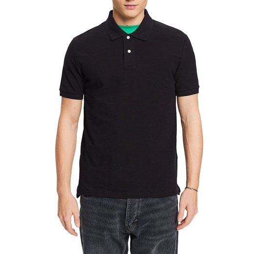 ESPRIT Koszulka polo w kolorze czarnym ze sklepu Limango Polska w kategorii T-shirty męskie - zdjęcie 170785649
