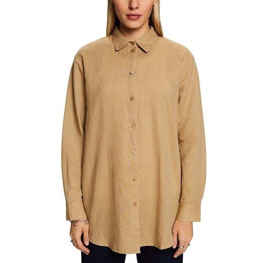 ESPRIT Koszula w kolorze beżowym ze sklepu Limango Polska w kategorii Koszule damskie - zdjęcie 170785707