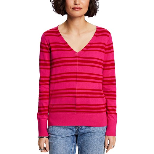 ESPRIT Sweter w kolorze różowym ze sklepu Limango Polska w kategorii Swetry damskie - zdjęcie 170785795