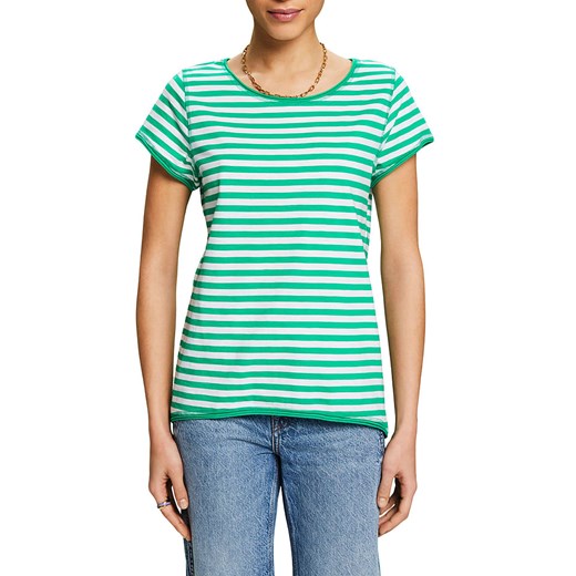 ESPRIT Koszulka w kolorze zielonym ze sklepu Limango Polska w kategorii Bluzki damskie - zdjęcie 170785926