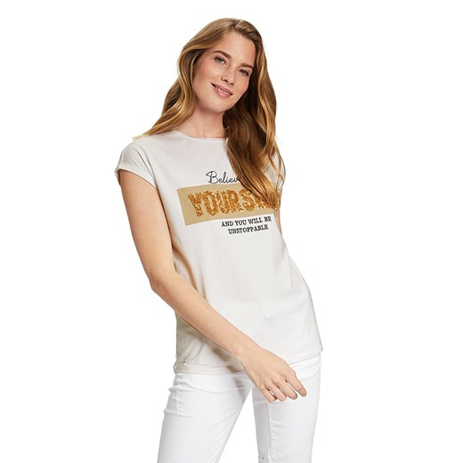 CARTOON Koszulka w kolorze kremowym ze sklepu Limango Polska w kategorii Bluzki damskie - zdjęcie 170786425