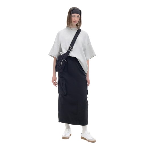 Cropp - Czarna spódnica maxi - czarny Cropp S okazja Cropp