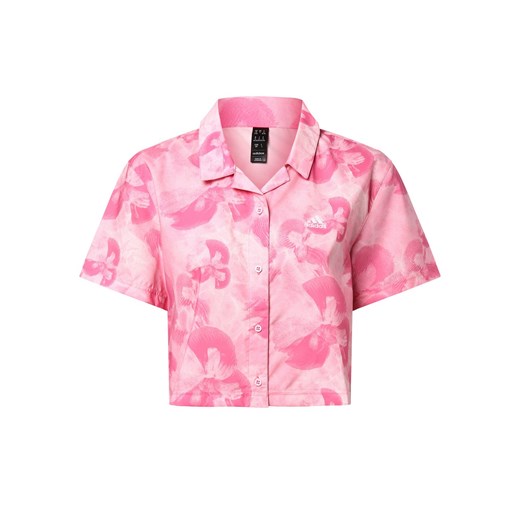 adidas Sportswear Bluzka damska Kobiety wyrazisty róż wzorzysty ze sklepu vangraaf w kategorii Koszule damskie - zdjęcie 170787139