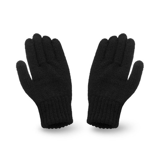 Czarne dziecięce rękawiczki pięciopalczaste Pamami uniwersalny JK-Collection